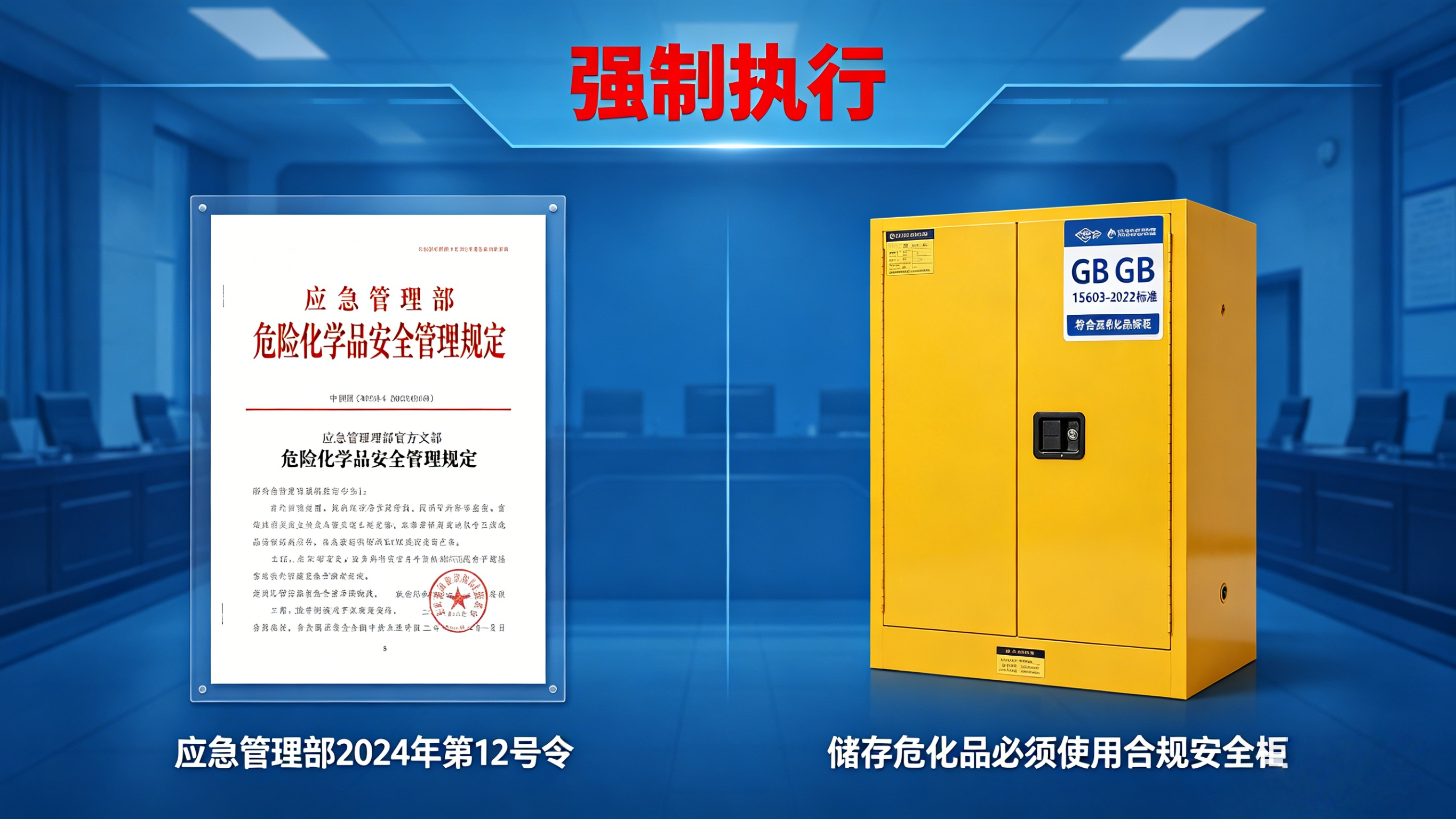 Últimos blogs da empresa sobre AQ 3067-2026 to Be Enforced: Hazardous Chemical Safety Cabinets Included in Major Hazard Inspection Scope