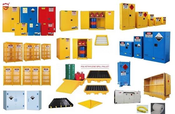 comprar armário de armazenamento 2-Doors químico com característica Recessed da prova de fogo do punho Fabricação em linha