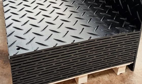 comprar Acessos de equipamento pesado proteção de terra estofado para estradas temporárias e almofadas de trabalho Fabricação em linha