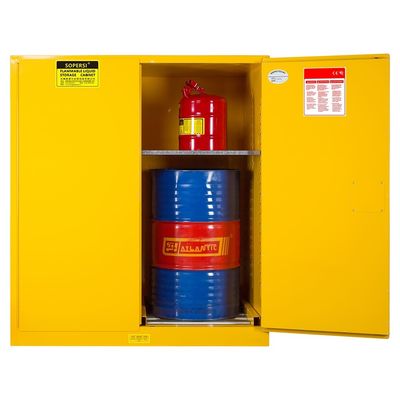 comprar Gabinete de Armazenamento de 2 Tambores 110 Galões Fechamento Automático Tambor Vertical Rolante-PT Fabricação em linha