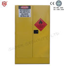 Armário de armazenamento inflamável da segurança industrial do metal para o óleo, líquido químico