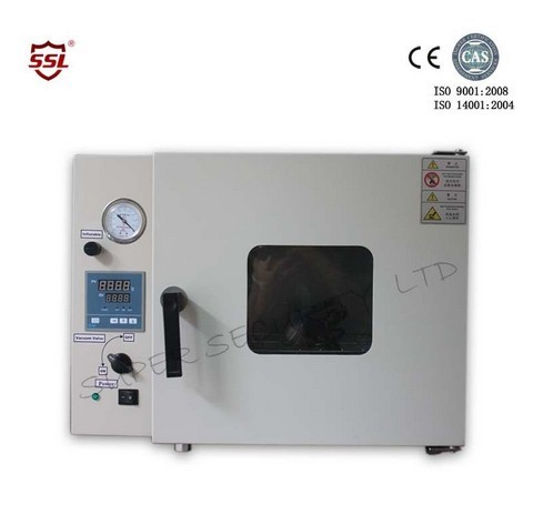 armário para a bioquímica, farmácia 800W do forno de secagem de vácuo de 20L LCD
